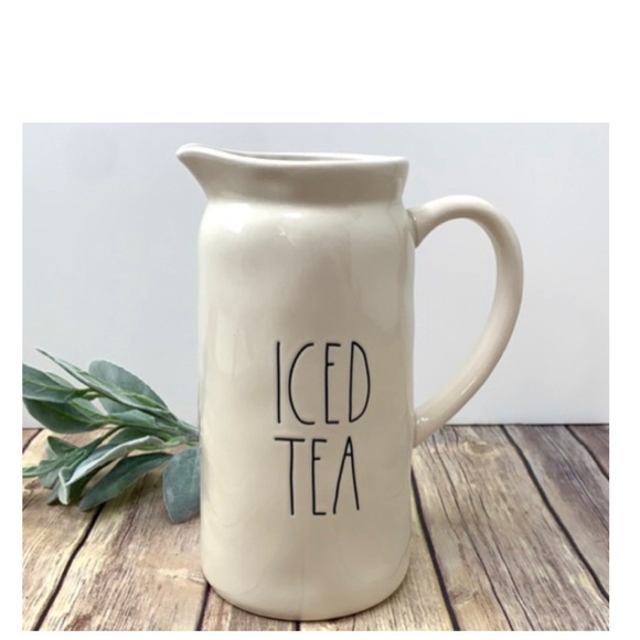 NEW Rae Dunn “ICED TEA” Pitcher - Picture 3 of 4
